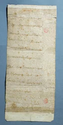 Brev till Karl VI (1380-1422) angående att skicka köpmän till Orienten, 30 juli 1402